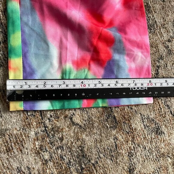 Beginning Boutique NWT Madilyn Rainbow Pant Women M Groovy Rave Disco 70s Hippie - Picture 13 of 14